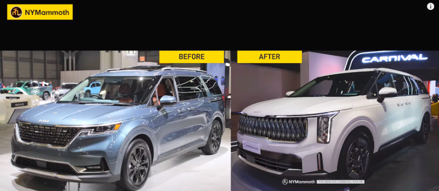 카니발 페이스리프트 하이브리드