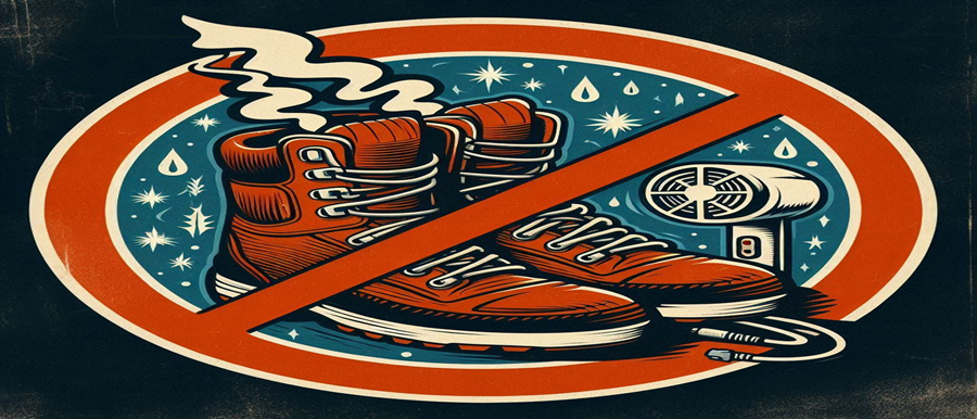 등산화 말리는법2