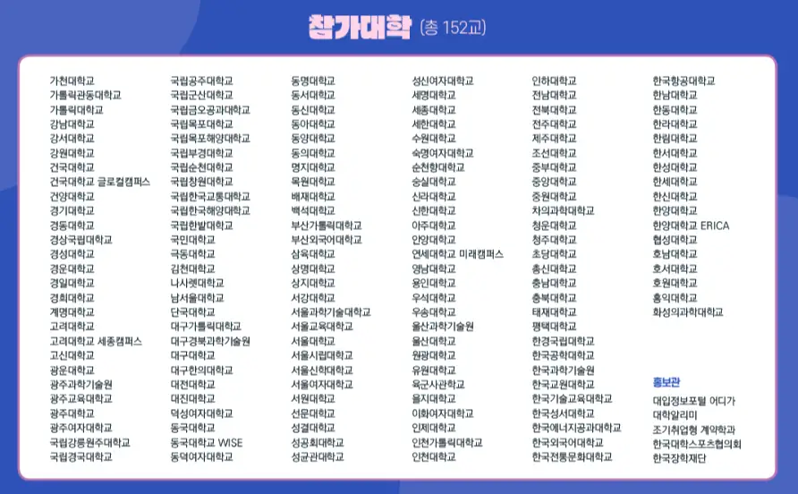 📅 2026 대학입학정보 박람회 개요