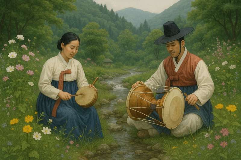 산천초목을 품은 가락들: 자연 이미지 중심 민요 분석