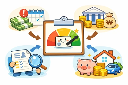 신용점수 계산 방법과 기준 이해하기18