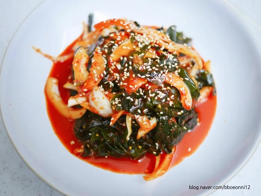 미역초무침 황금레시피 밥반찬 미역 반찬 꿀팁_1