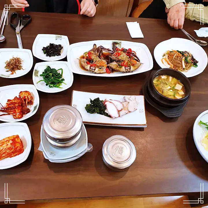 연잎밥 간장게장 한우 석쇠구이 물회 음식 한정식 효도밥상 경주 불국사 맛집 추천