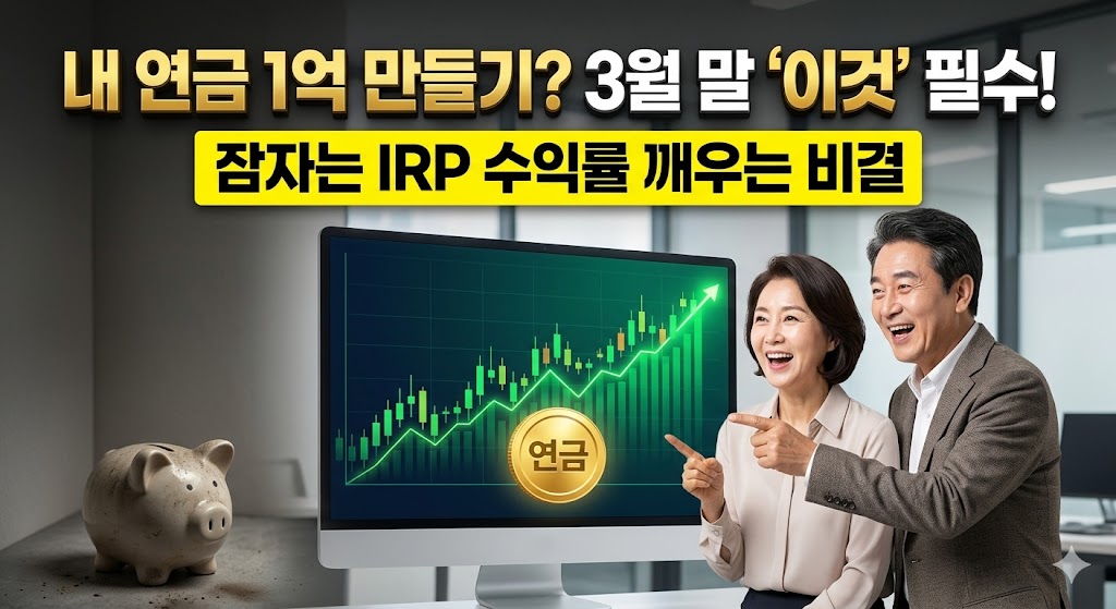 💰 13월의 월급을 넘어 '평생의 월급'으로, 잠든 퇴직연금을 깨우는 1분기 리밸런싱 전략