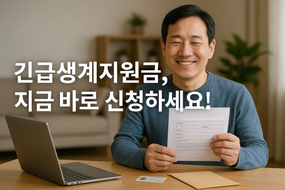 긴급생계지원금 신청방법