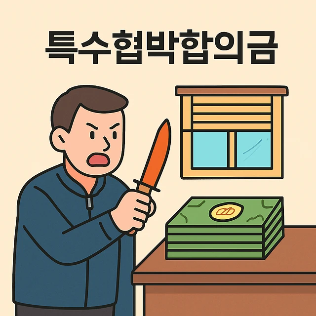 특수협박합의금