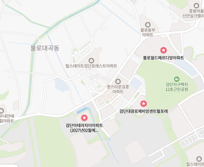 불로동 부동산 위치