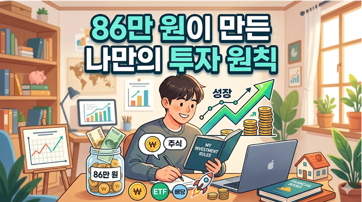 86만 원이 만든 나만의 투자 원칙