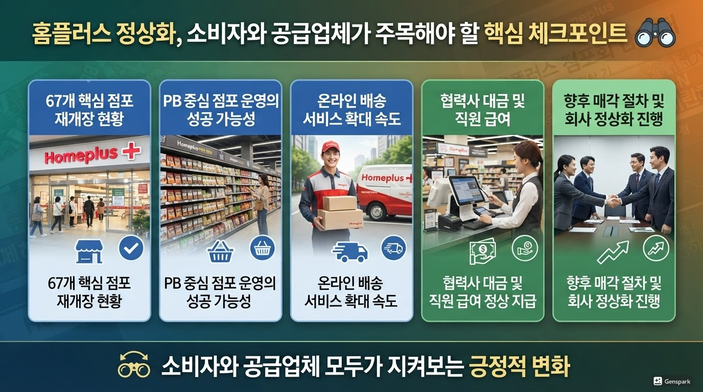 소비자와 협력업체가 주목해야 할 점