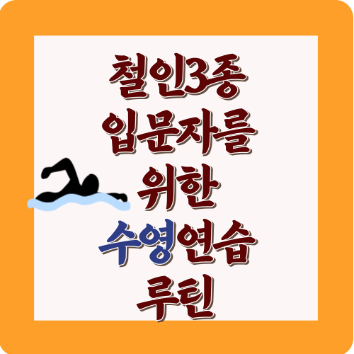 철인3종입문자를위한수영연습루틴
