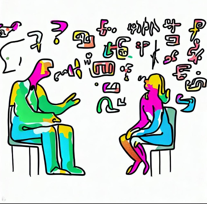 횡설수설하는 남자