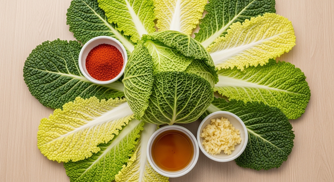 봄동겉절이레시피