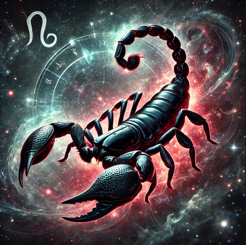 2025년 전갈자리 운세를 나타내는 전갈자리이미지입니다.