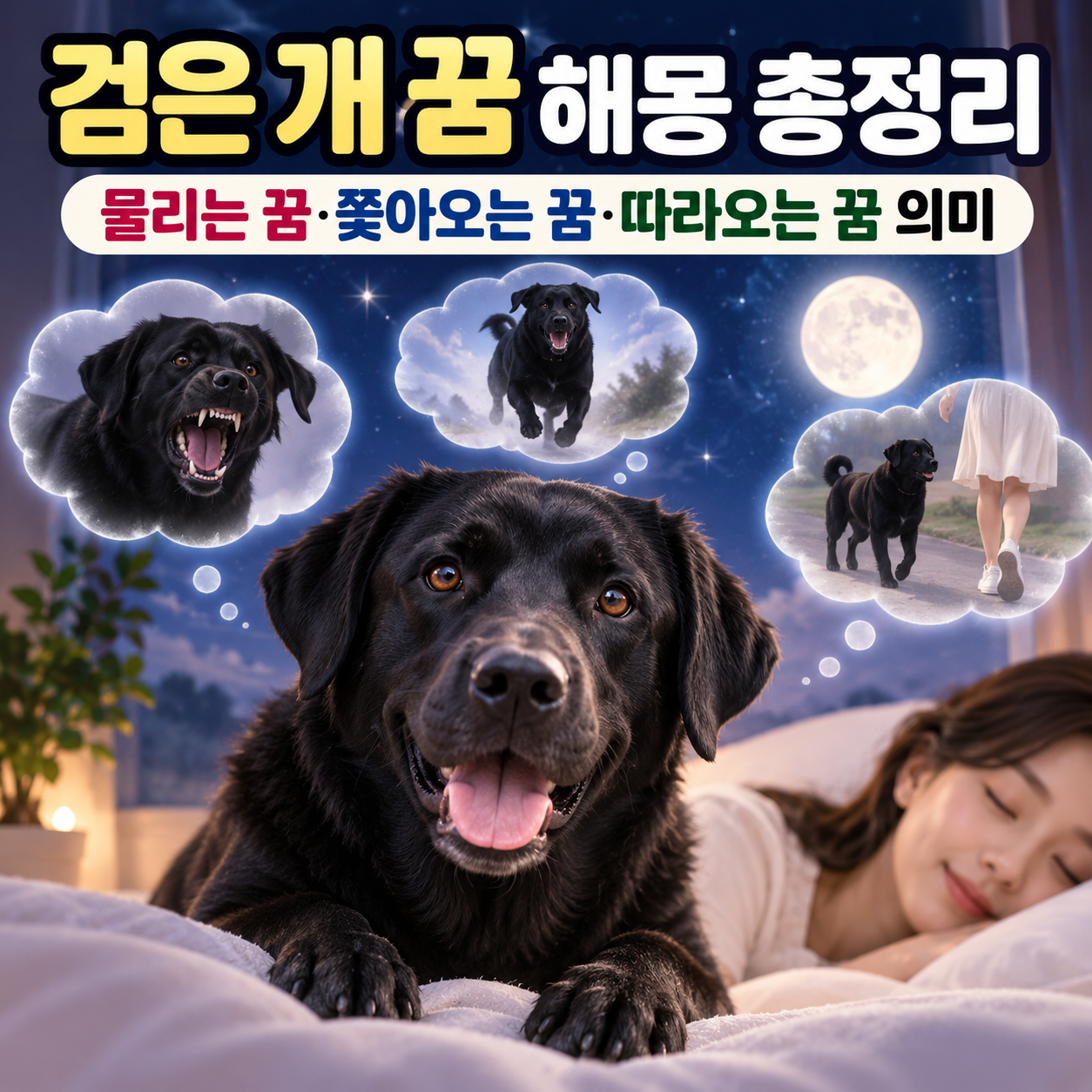 검은 개 꿈