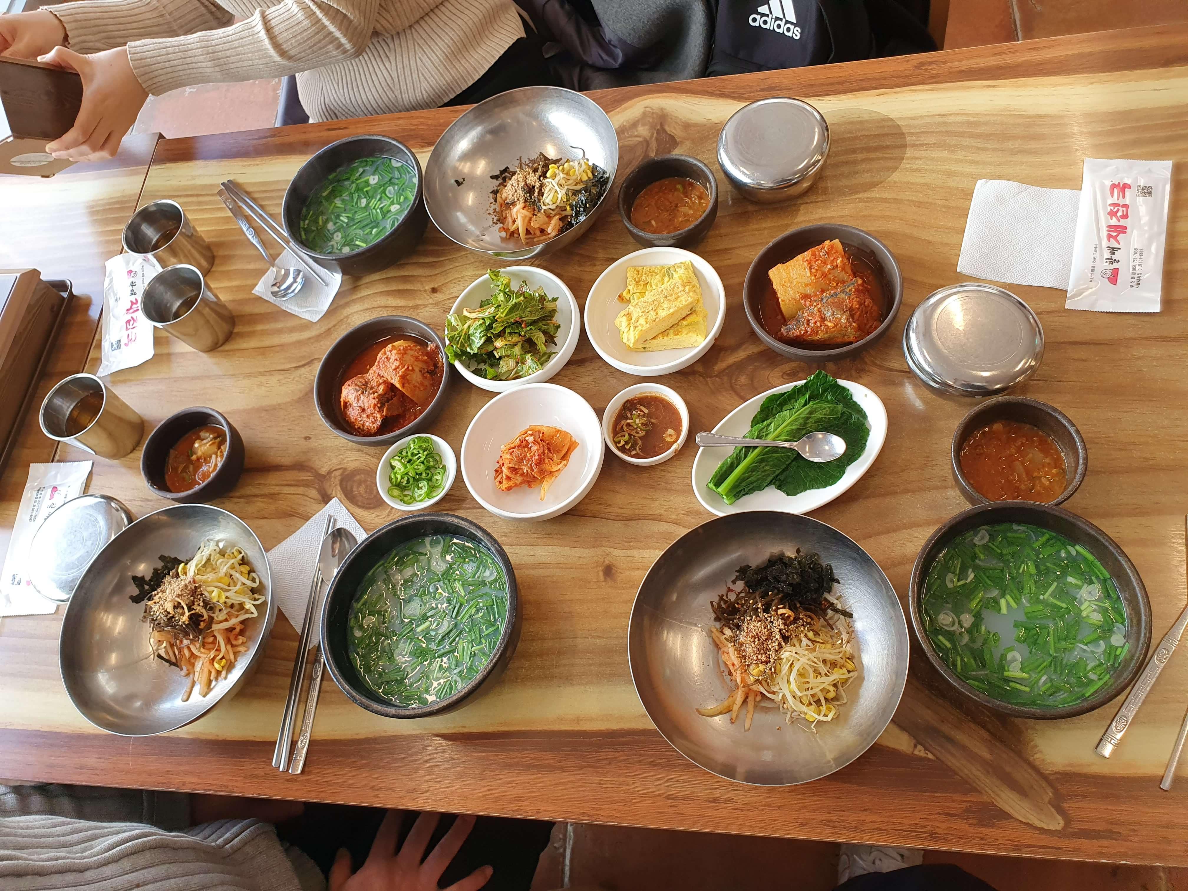 광안동(광안리해수욕장) 맛집 할매재첩국-주문 메뉴(재첩정식-10,000원, 재첩진국-14,000원)