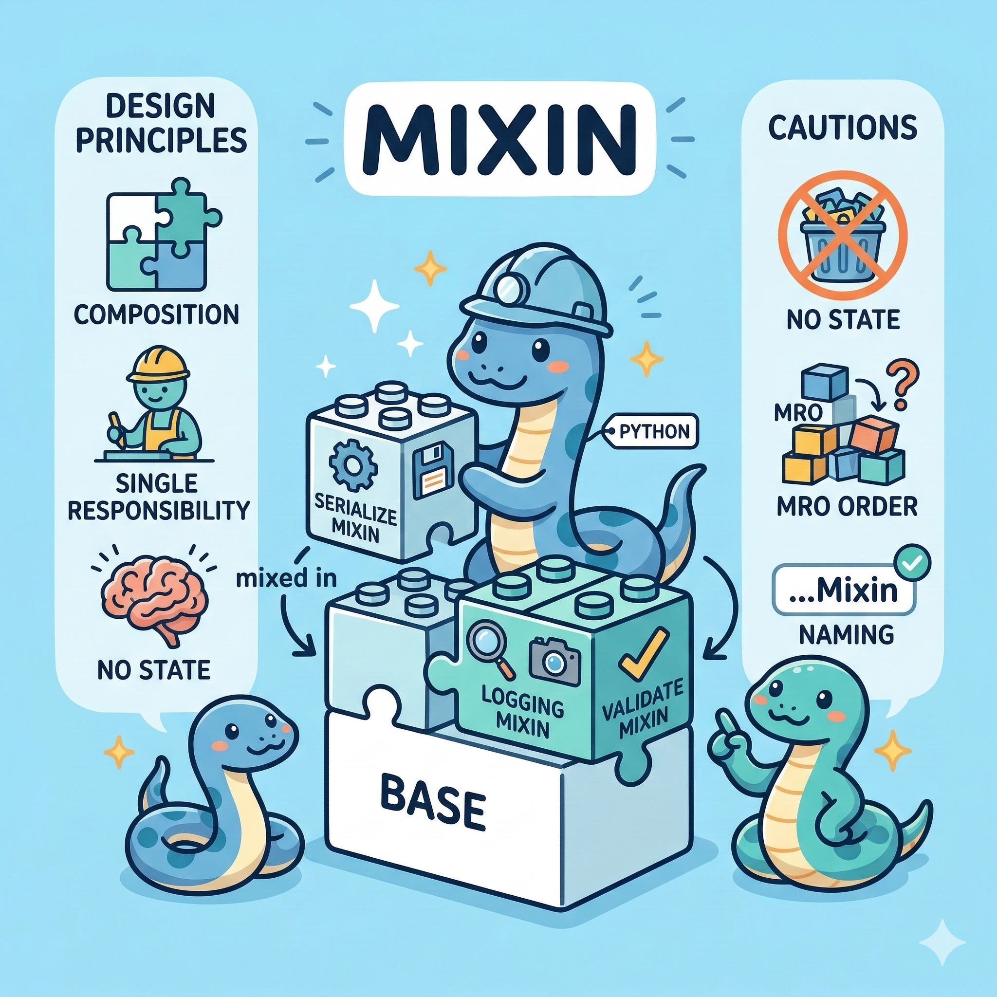 믹스인(Mixin) 패턴