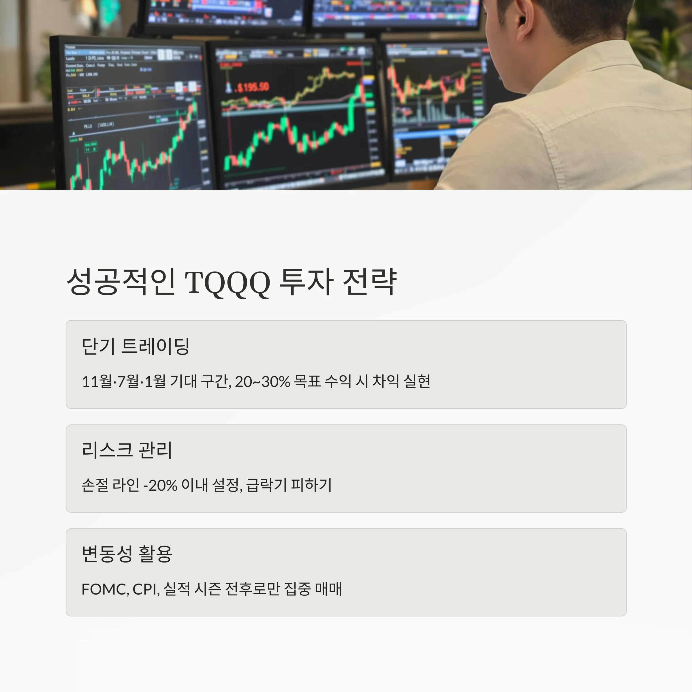 TQQQ 월별 수익률 패턴 분석 (2022~2025): 계절성과 투자 전략