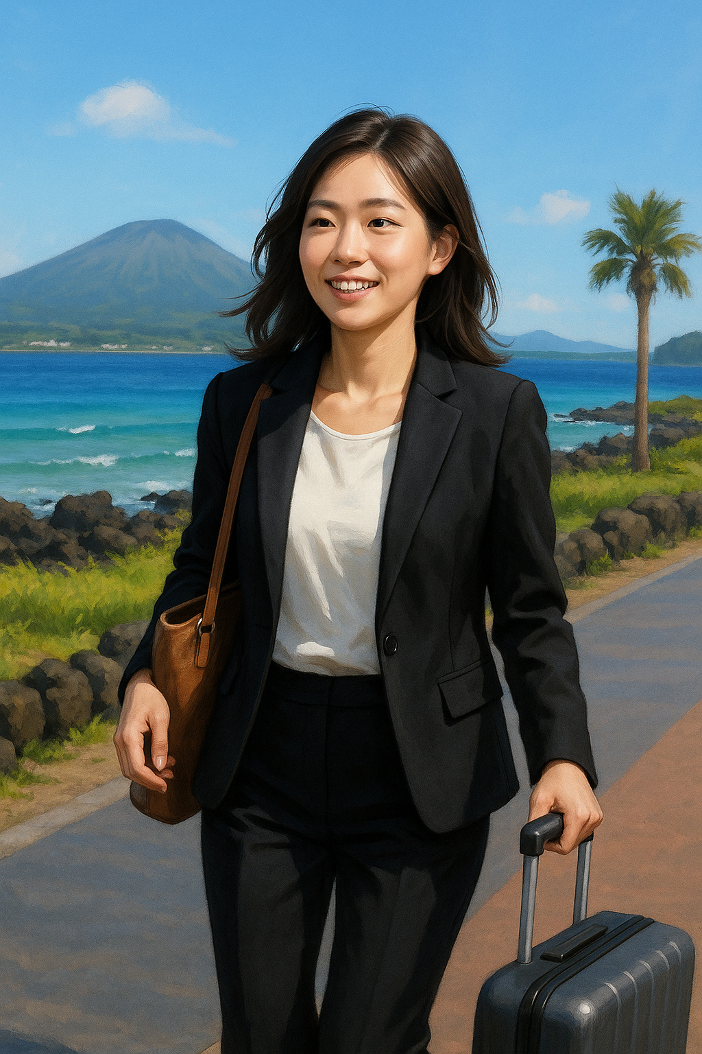 제주 워케이션족의 출퇴근 루틴 관련 이미지