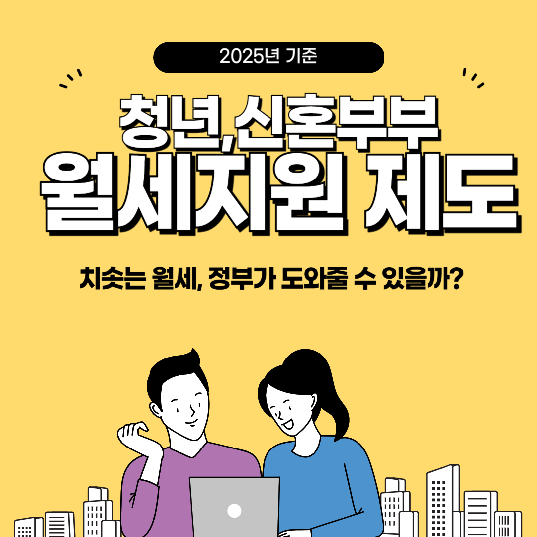 청년,신혼부부 월세지원