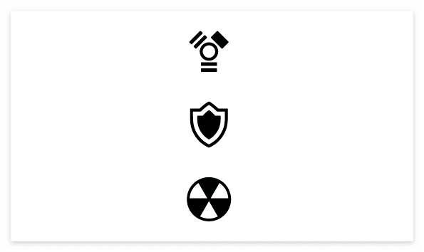 Free Icon vector source : Nuclear symbols