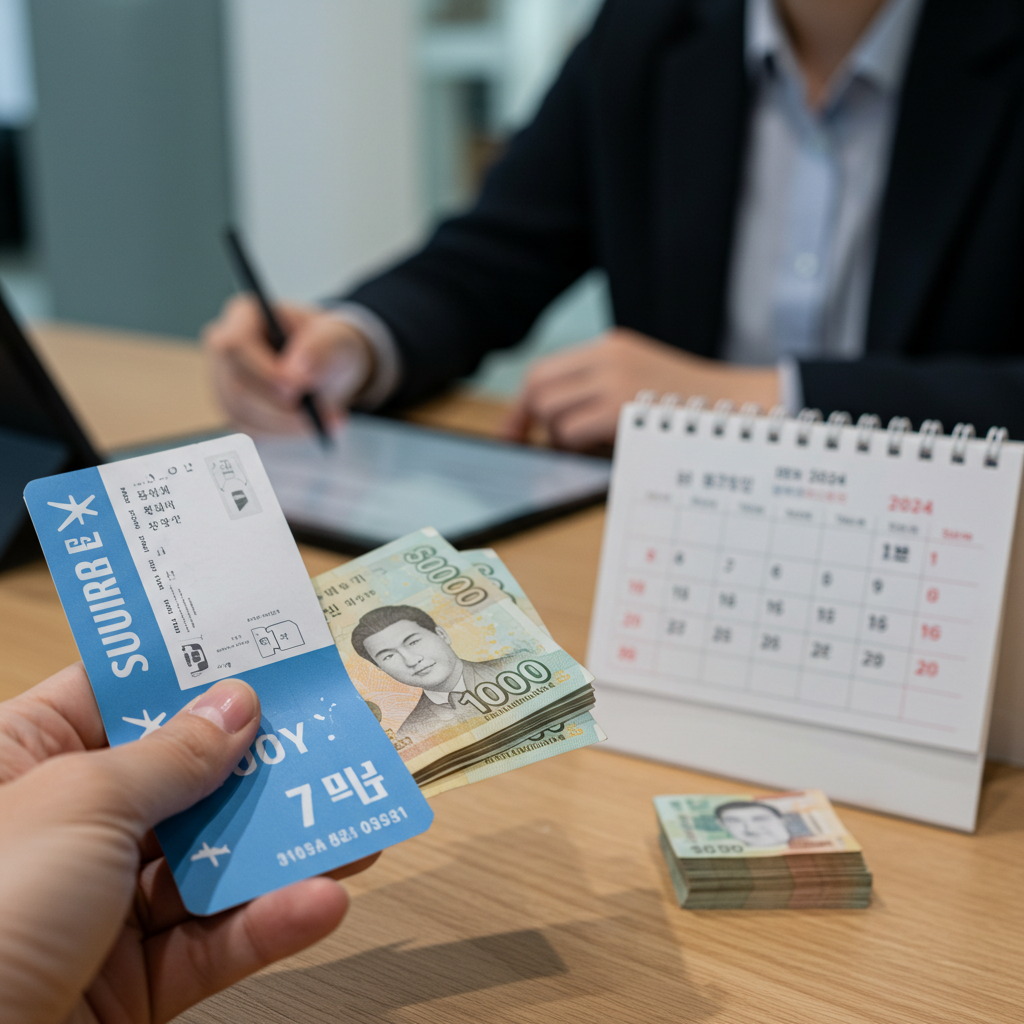 출국일확인