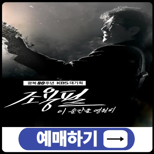 조용필 콘서트 예매