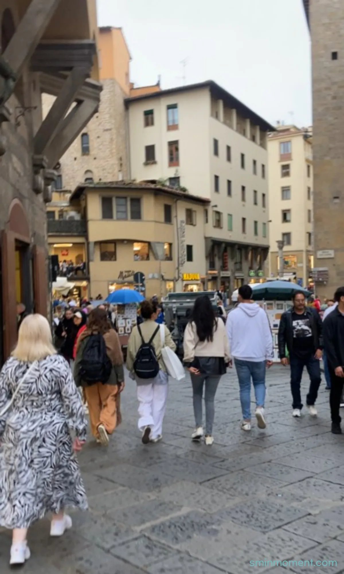 이탈리아-피렌체-마도바-가죽장갑-베키오다리-남단