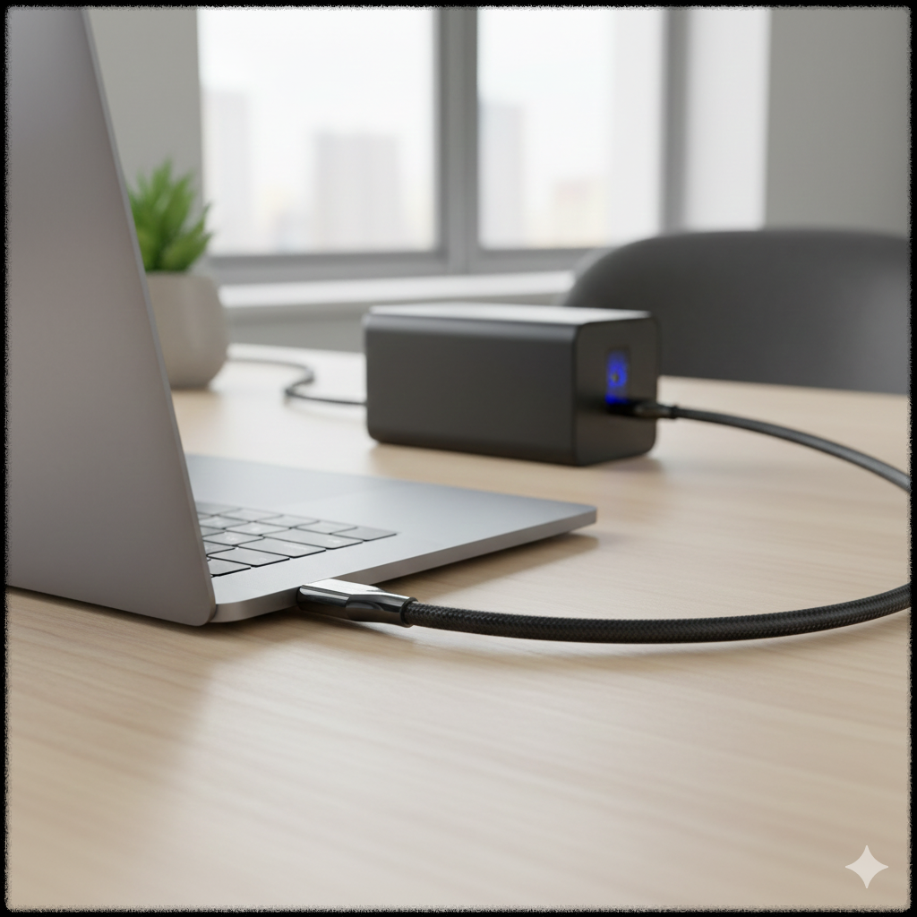 240W PD 고출력 충전 모습