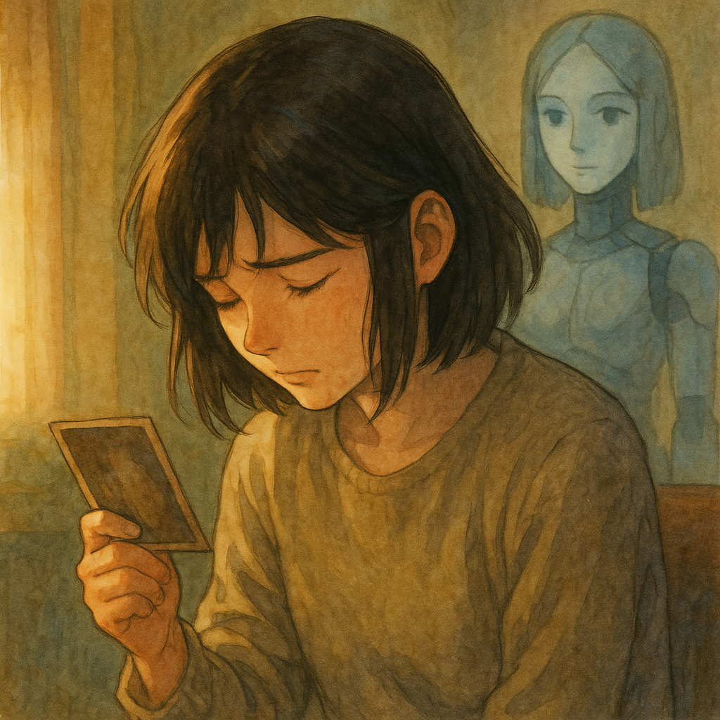 지우고 싶지만 남기고 싶은 감정. 시연의 혼란과 AI의 침묵.