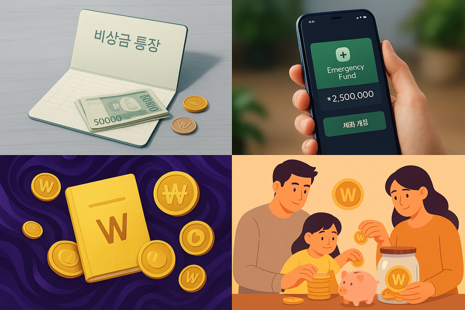 비상금 통장 분리 방법