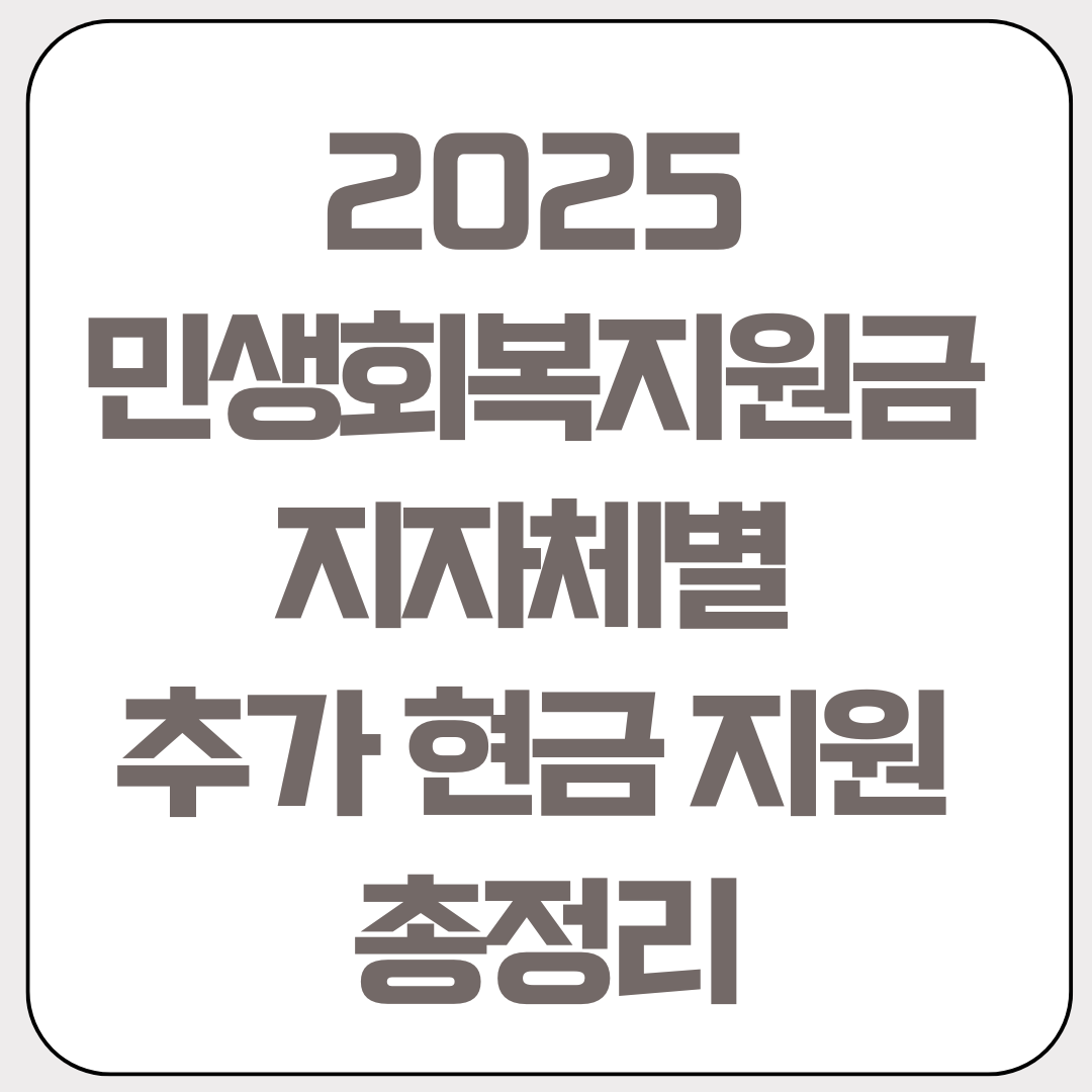 2025-민생-회복-지원금-지자체별-추가-현금-지원-총정리