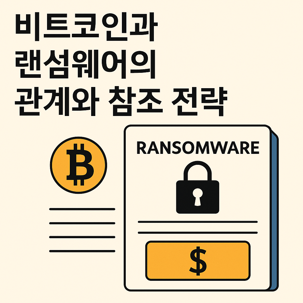 비트코인과 랜섬웨어의 관계와 참조 전략