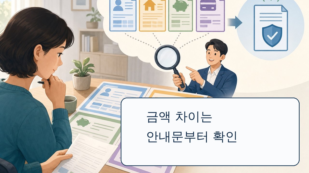근로장려금 금액과 감액 사유 확인 항목을 점검하는 장면