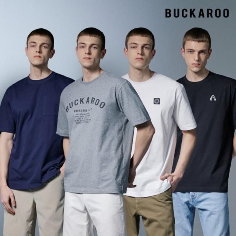 BUCKAROO 버커루 흡한속건 반팔티셔츠 남성 4종세트