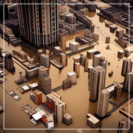 물에 잠긴 도시