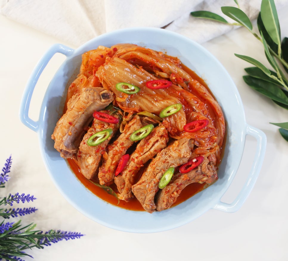 등갈비 김치찜