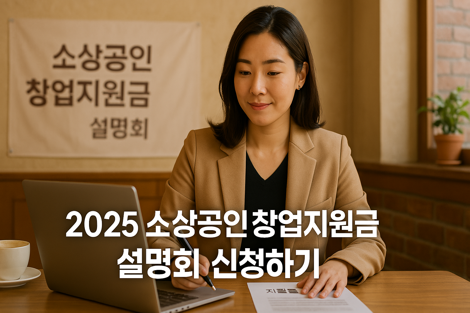 2025 소상공인 창업지원금 신청하기