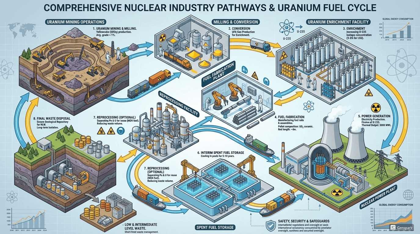 원자력공학 (원자력 발전 원리, 원자력 산업 진로, 소형모듈원전 기술)
