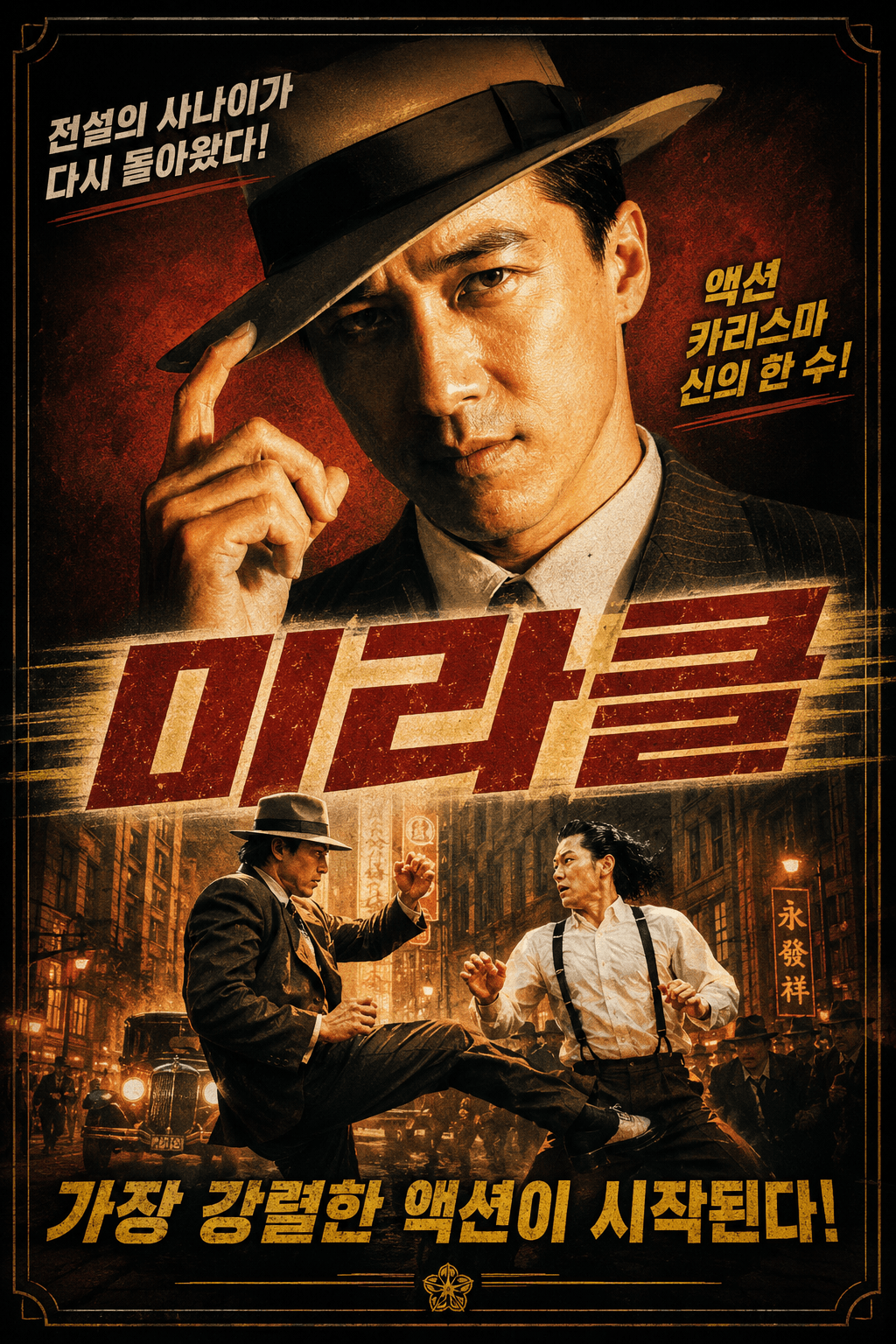 1930년대 낭만 액션 활극 영화 미라클의 성룡