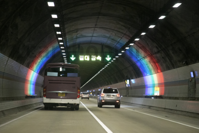 고속도로 1차선 정속주행