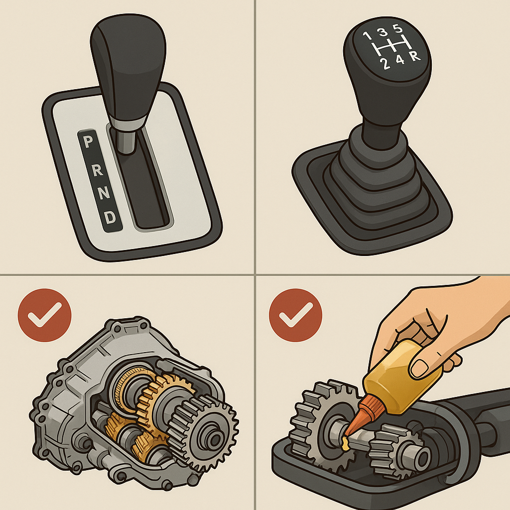 오토 vs 수동 변속기