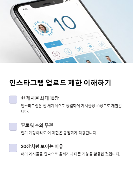 인스타 업로드 제한 이해하기