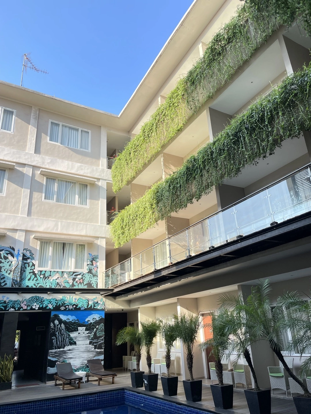 발리 오하나 호텔 꾸따 내부