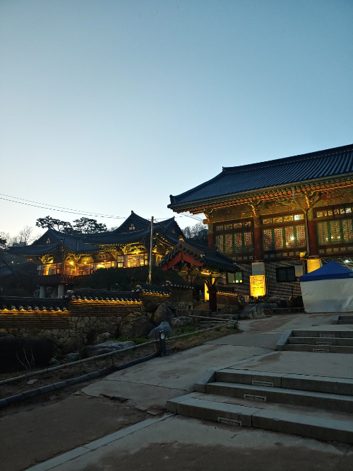 봉은사-들른-후,-코엑스-사거리점-스타벅스