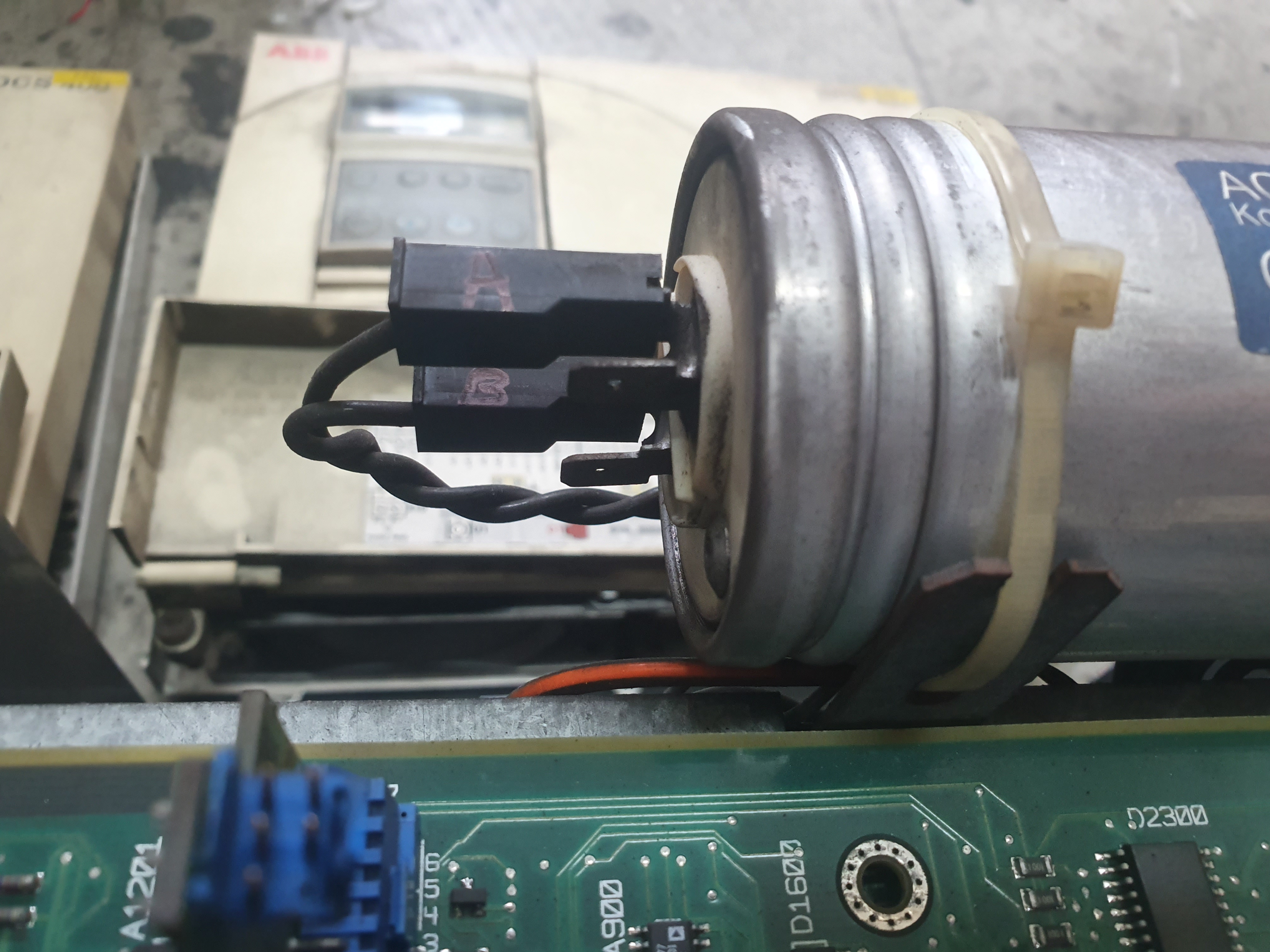 ABB DCS400 출력보드사진