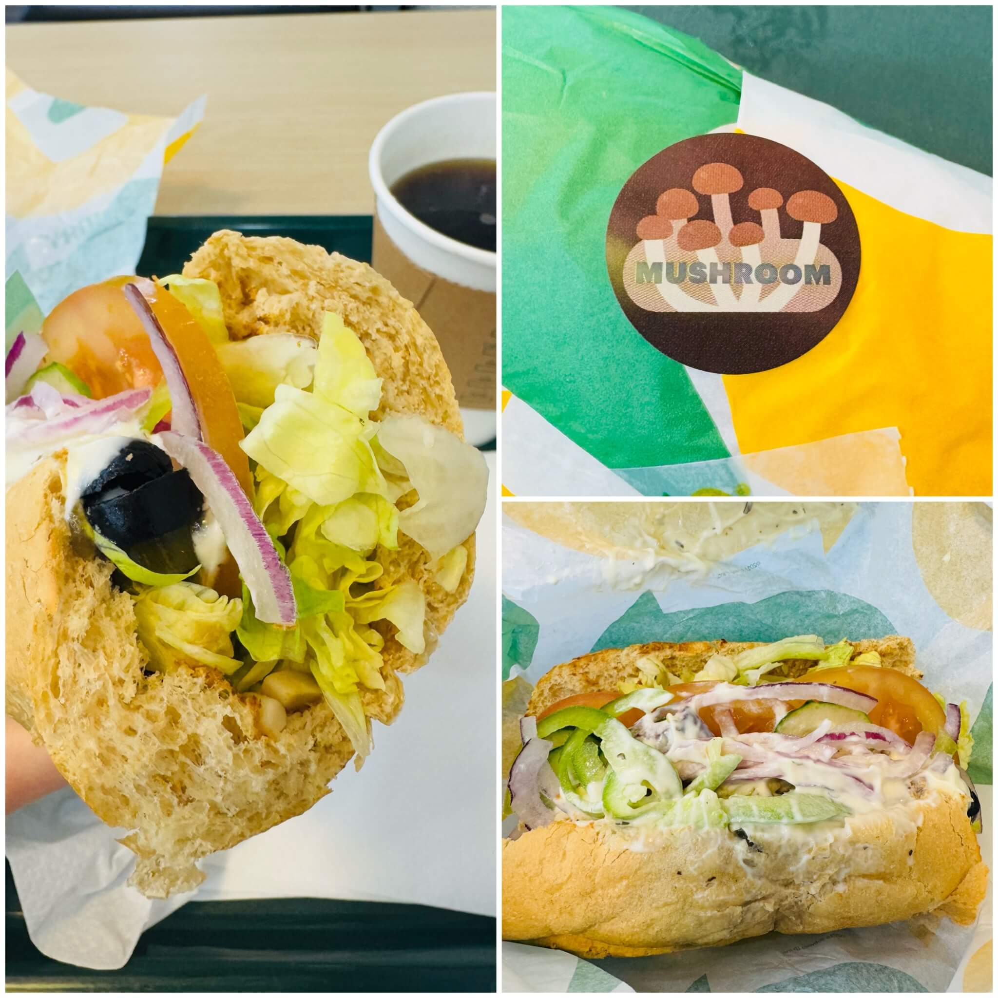 써브웨이 다이어트 추천 메뉴 머쉬룸 샌드위치