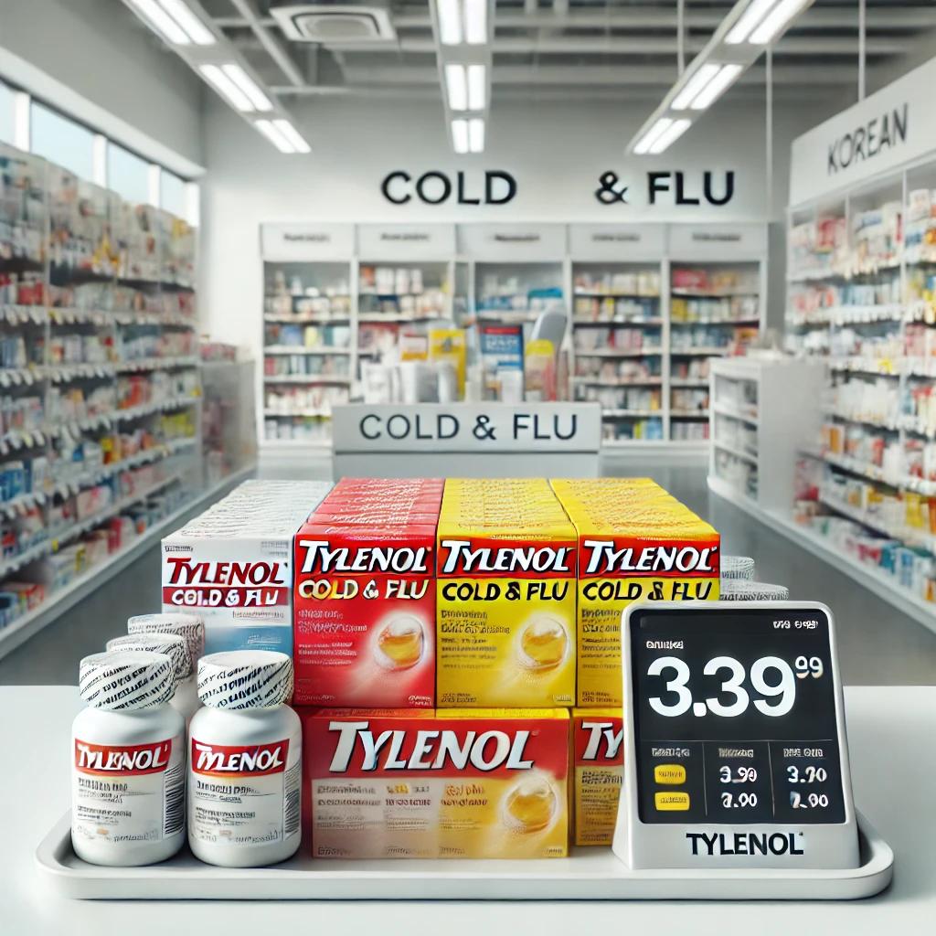 타이레놀 종합감기약 가격