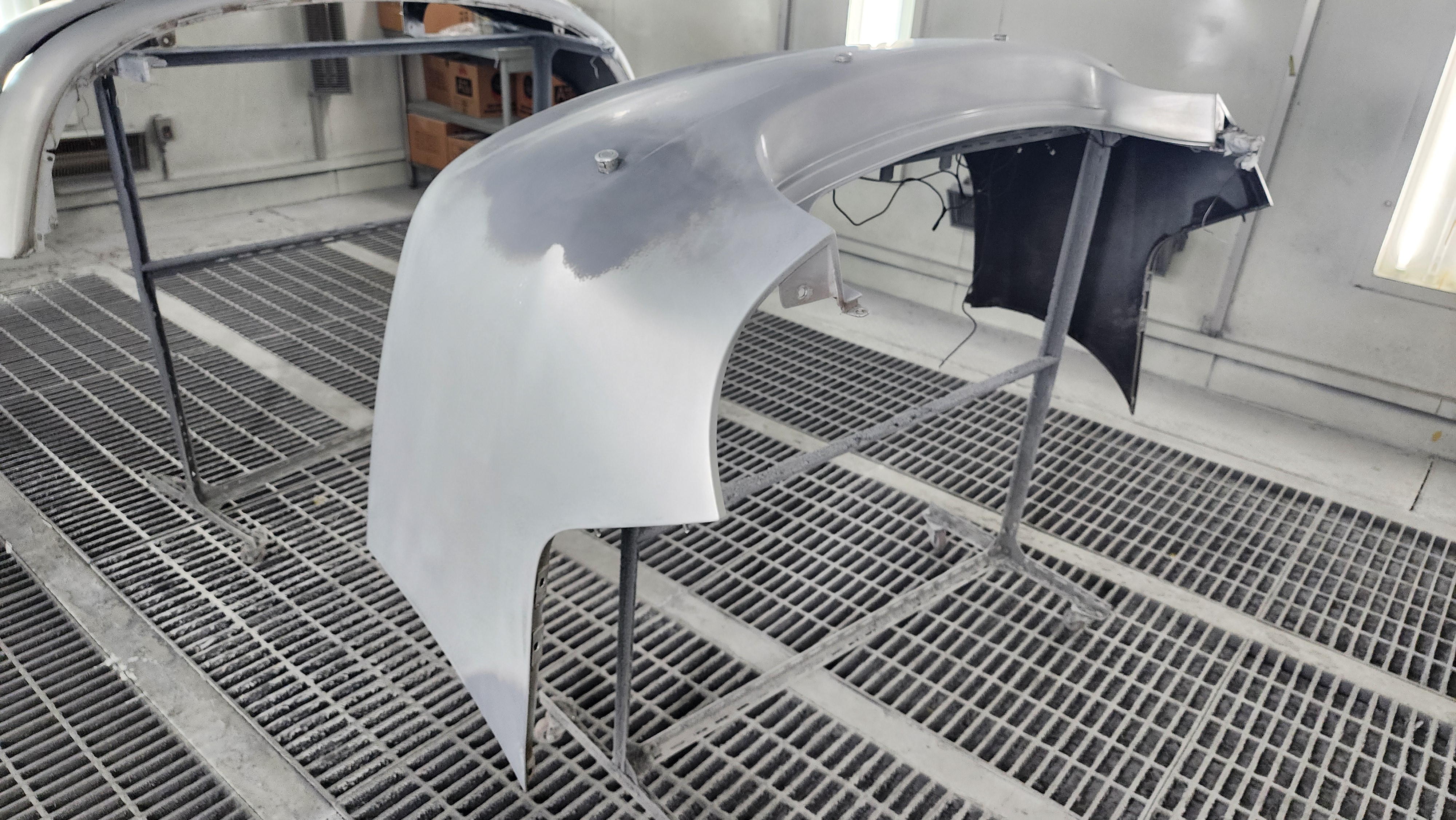 범퍼 서페이서 도포