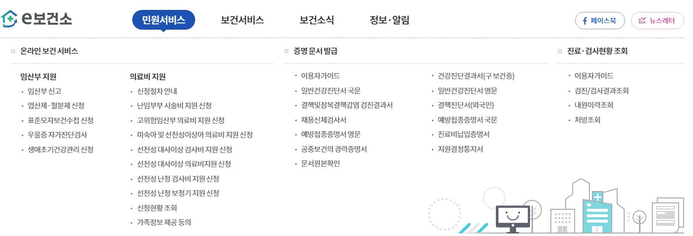 e보건소 퀴즈이벤트 정답