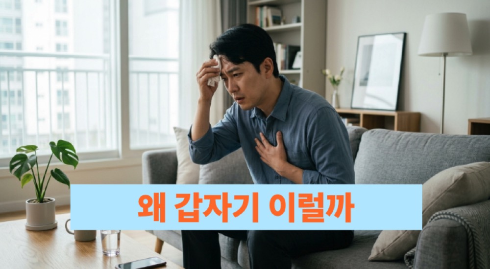 식은땀 갑작스러움